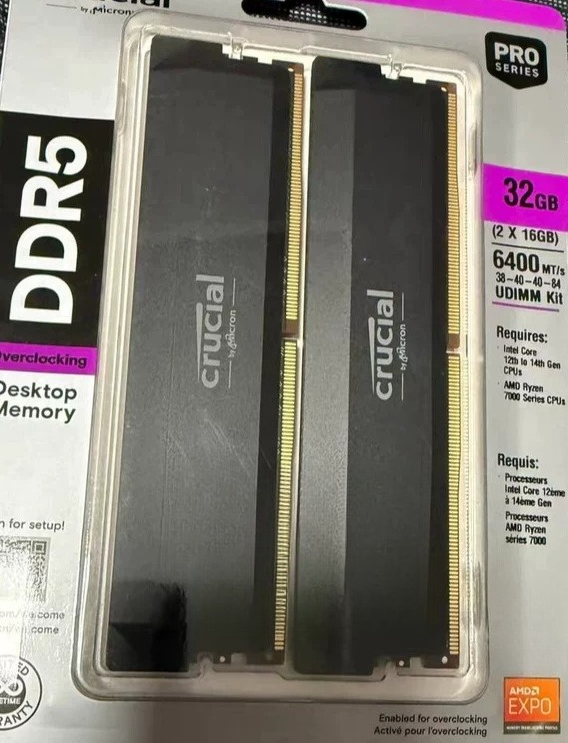 32GB DDR5 6000MHz RAM Kit, 16G - Ddr5 32Gb 评论和价格