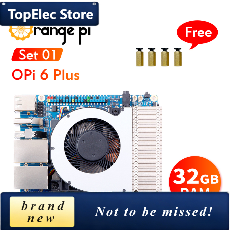 TopElec Orange Pi 6 Plus+Coole - Ddr5 32Gb 评论和价格