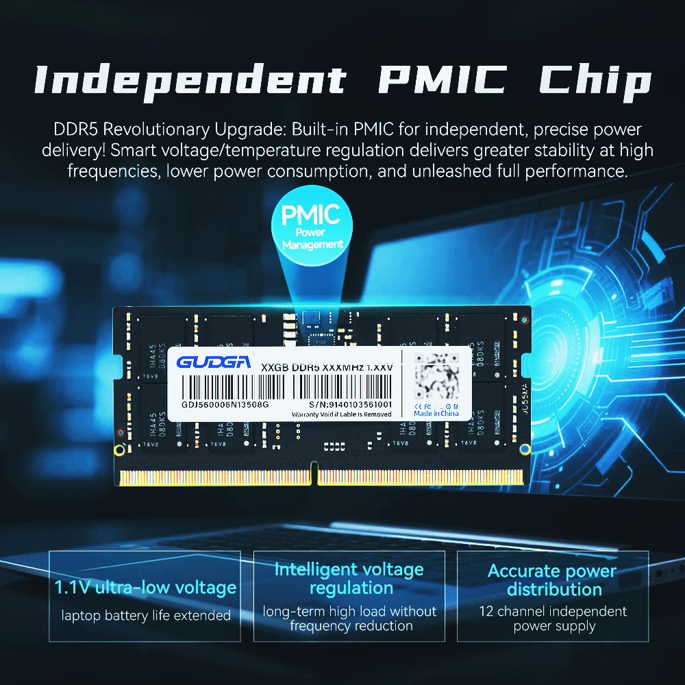 GUDGA DDR5 RAM 8GB 16GB 32GB D - Ddr5 4800Mhz 评论和价格